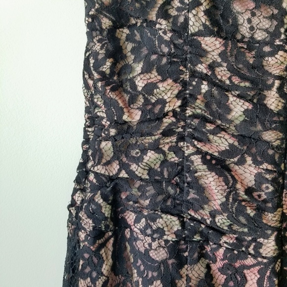 Nanette Lepore Lace Sleeveless Vintage Dress - Picture 4 of 8